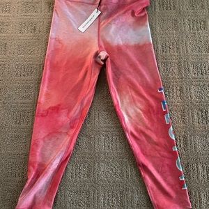 Terez x peloton watercolor Capri legging NWT med